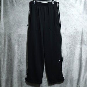 Vintage JordanPants Mens 3XL Black 20th Anniversary Track Athletic Basketball